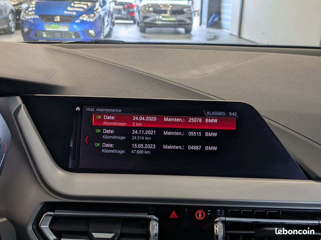 BMW SERIE 1 F40 118i 140cv DKG7 Lounge / GPS / Caméra de recul / Bluetooth (image 11)