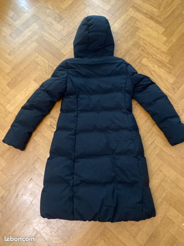 Doudoune Longue UNIQLO duvet et plumes Taille S T36 manteau parka