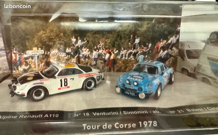 Alpine - A110 1800S Tour de Corse 1978 - Trofeu - 1/43 - Voiture