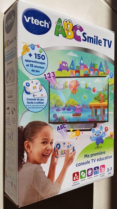 15€ sur Ma première Console TV éducative Vtech ABC Smile TV - Autre jeux  éducatifs et électroniques - Achat & prix