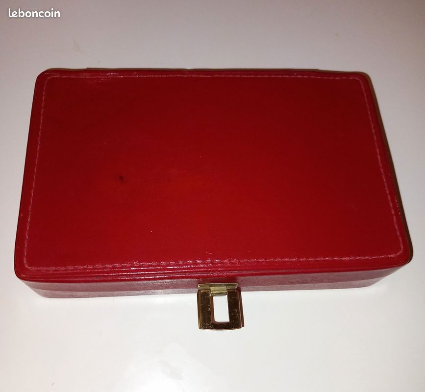 ANCIENNE BOITE COFFRET Etui de rangement Pése Glycol EVIES EUR 7,80