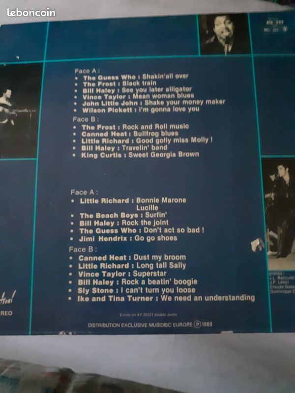 Vinyle double 33tr rock and roll (image 3)