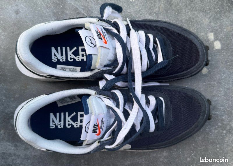 Nike Sacai wafle bleu (image 3)
