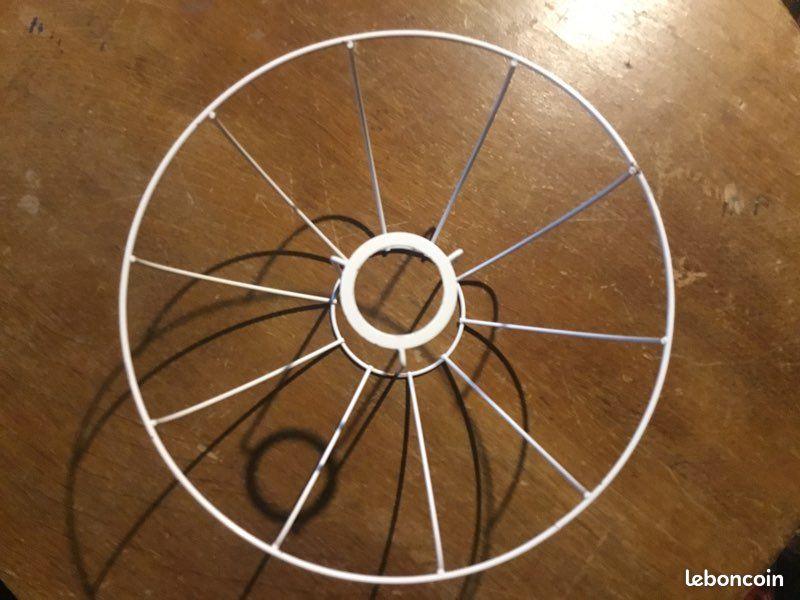 Armature abat jour cloche demi-cercle (image 3)