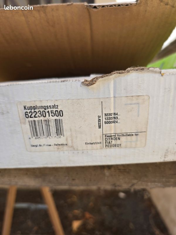 Kit embrayage LUK 622301500 (image 1)