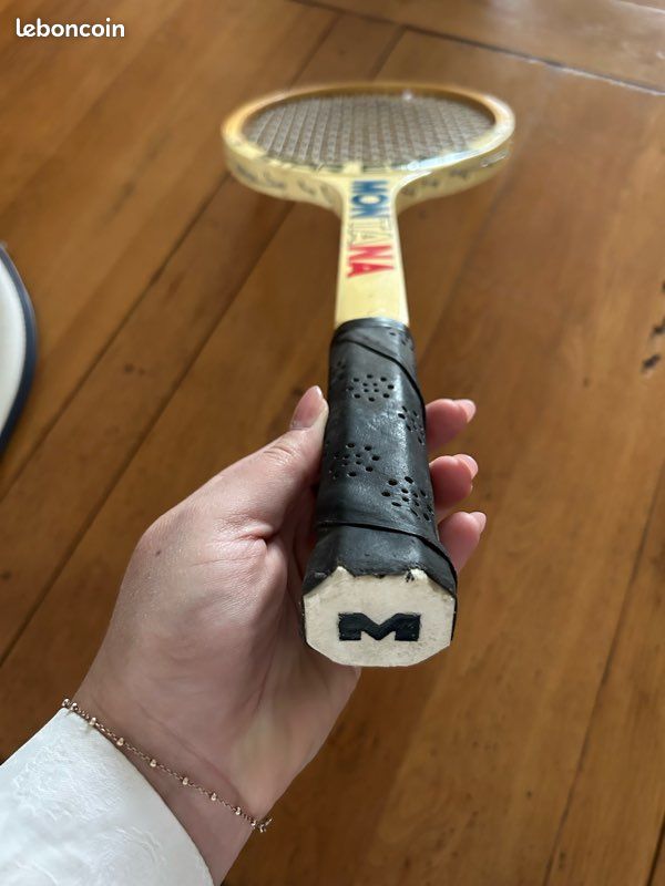 Raquette de tennis ancienne alu Prince - Collection