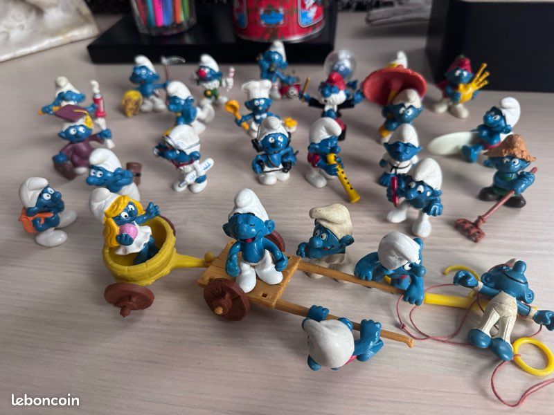 Schtroumpf vintage dans jouets et jeux anciens