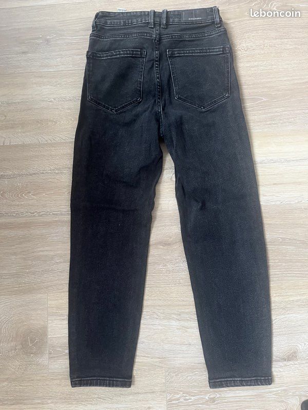 Jean mom noir (image 2)