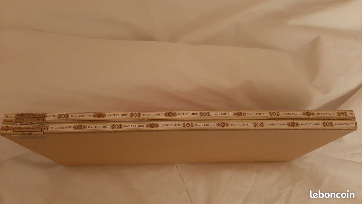 Boîte ancienne carton de cigares Bachschmidt (vide) (image 9)