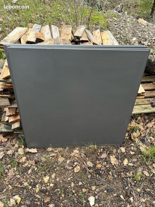 Carreau carré gris 90cm (image 2)
