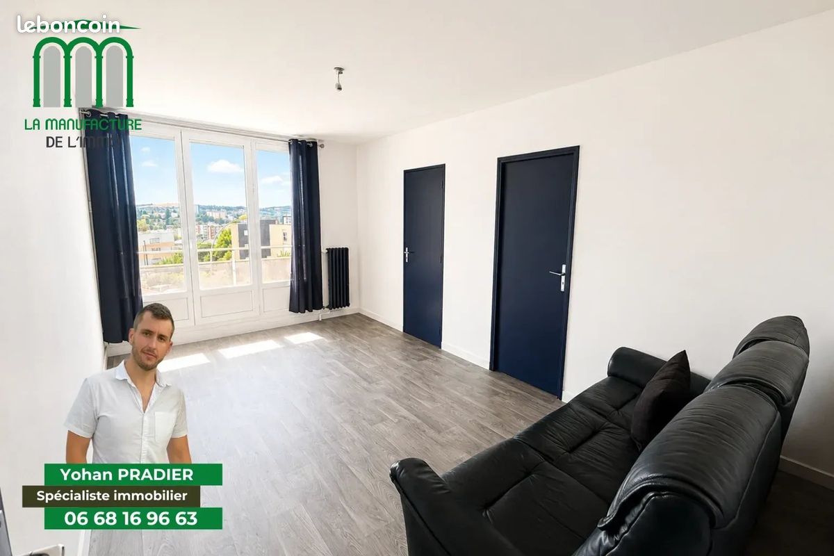 Appartement 5 pièces 88 m² · à Saint-Étienne · 88 m² · 89 900 €