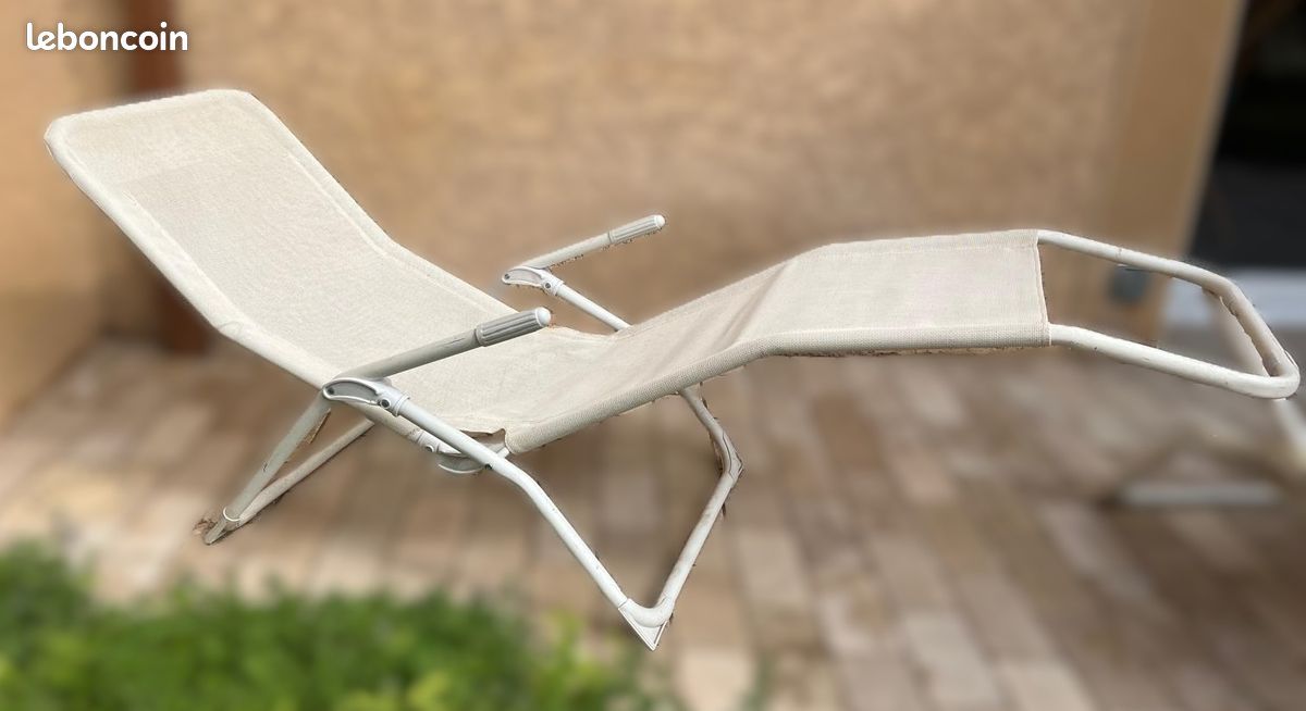 Chaise longue basculante de jardin (image 3)