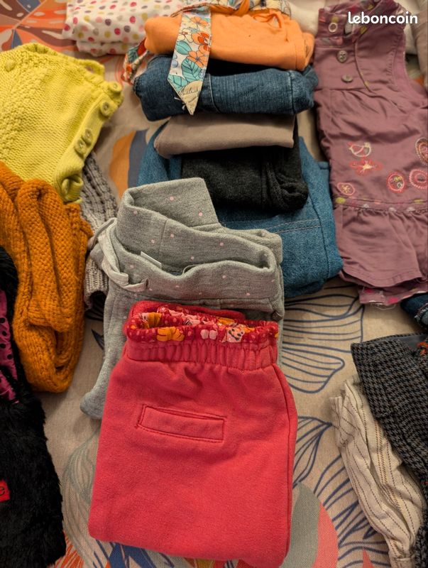 Lot de vêtements fille 3 mois automne hiver (image 3)