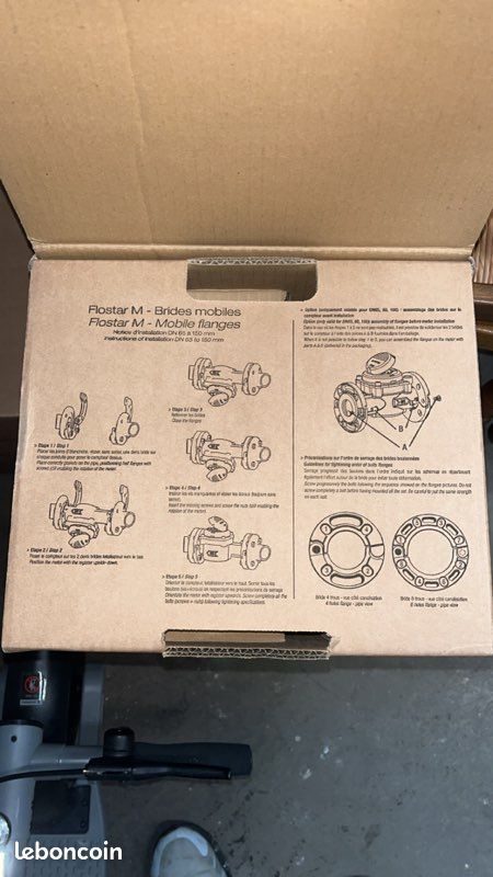 Compteur eau vitesse flostar EF 50x60 DN40