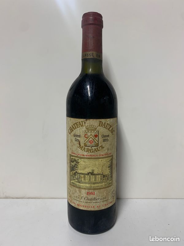 Château chateau Dauzac 1981 - 5eme Grand cru classé de Margaux (image 1)