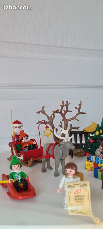 Playmobil animaux de la forêt avec père Noël (image 7)