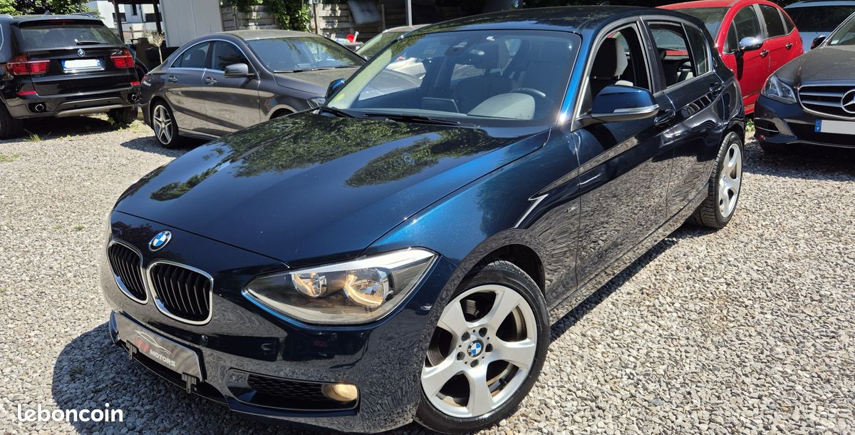 Tres belle bmw serie 1 116d f20 5 portes 2014 112 000 km finition urban cuir gps regulateur 1er proprietaire carnet complet bmw 11 490 (image 2)