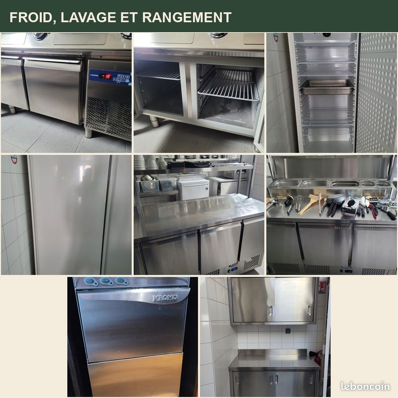 Vide-restaurant complet, matériel professionnel CHR (cuisine, froid, mobilier) (image 3)