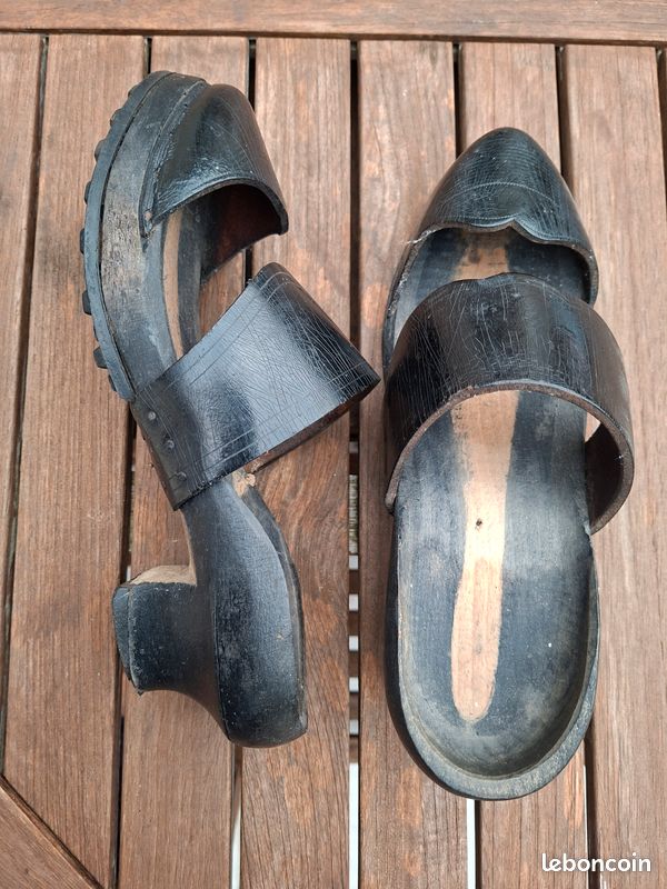 Sabots breton traditionnels anciens Chaussures