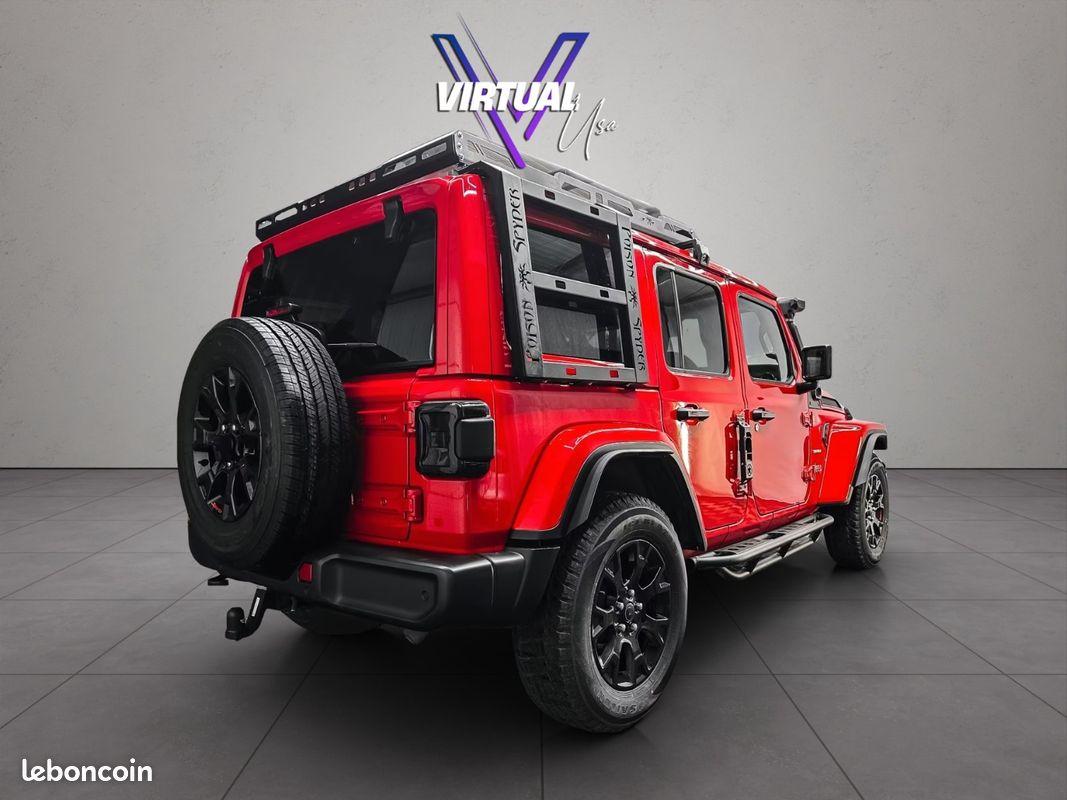 Jeep Wrangler Sahara 3.6 V6 290 ch – 4x4 – Très faible kilométrage – 10 500 km (image 6)
