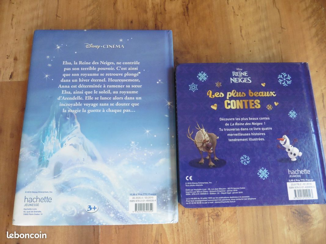 2 livres "la reine des neiges" (image 2)