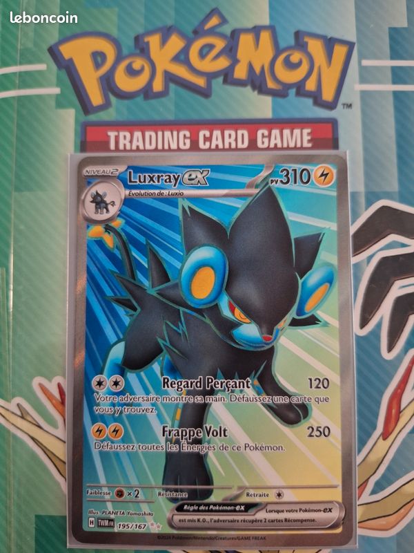 pokemon card luxray ex Amazon.com: Pokemon – Luxray ex 195/167 – Twilight Masquerade – Full Art Pokemon  Card – Secret Rare : Toys & Games