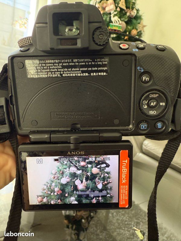 Téléobjectif haute définition 3,5X compatible avec Sony SLT-A37 (uniquement pour les objectifs avec filetage de filtre 49, 52, 55, 58, 62 et 67 mm