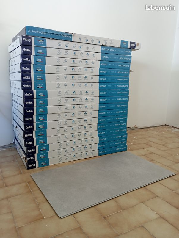 Sol pvc dalle acoustique haut de gamme (image 1)