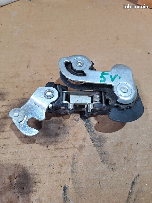 Dérailleur Arrière Vintage Simplex Alpha - NOS 6 Vitesses - Fabriqué En France