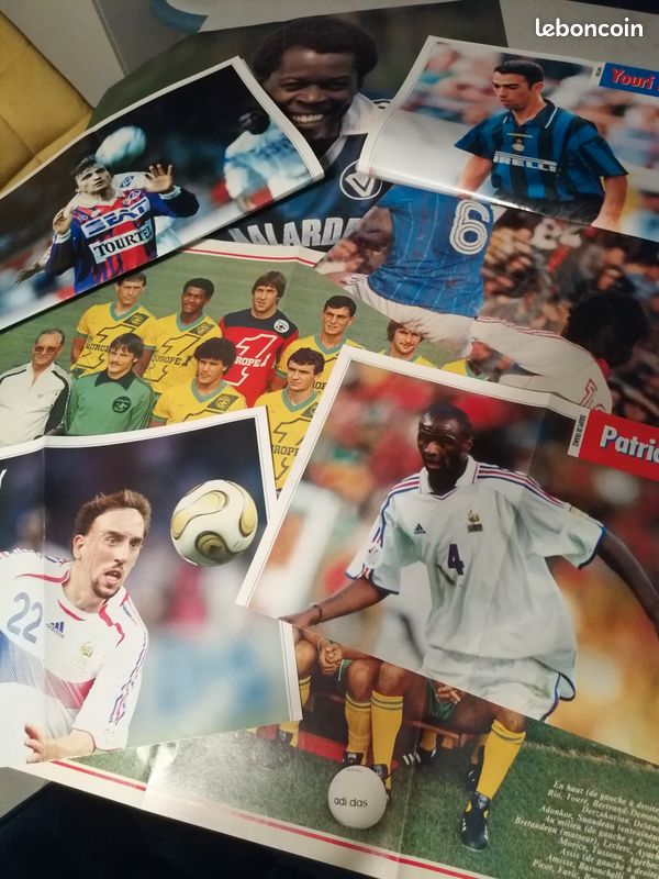 Poster Zinedine ZIDANE - Onze d'OR 2001