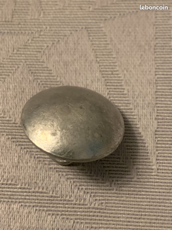 Lot de 5 véritables boutons marins aluminium (image 3)