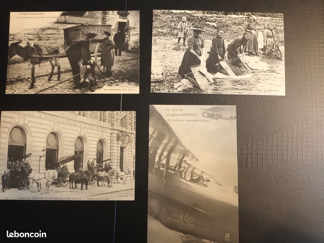 CPA MILITAIRE LOT de 4 Cpa . Cartes Postales Anciennes EUR 6,00