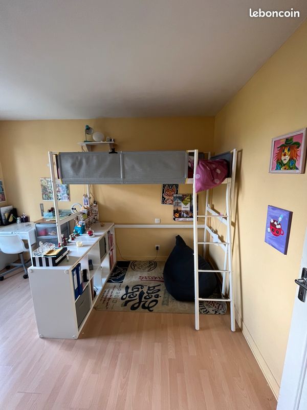 Vend lit superposé plus matelas qui va avec (image 4)