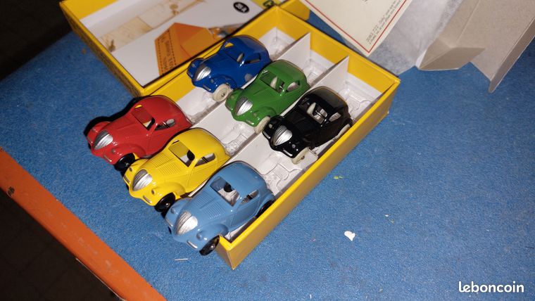 DINKY TOYS / ATLAS COFFRET DE 6 SIMCA 5 #35A ÉDITION LIMITÉE DE 2014