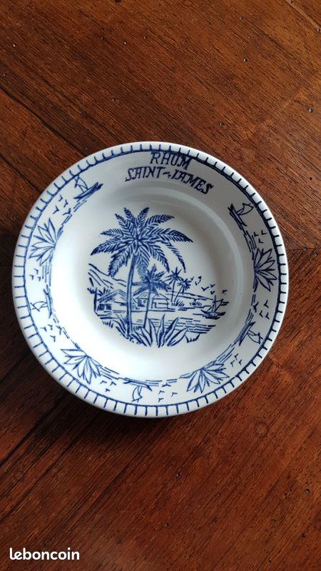 Coupelle cendrier rhum saint james (image 1)