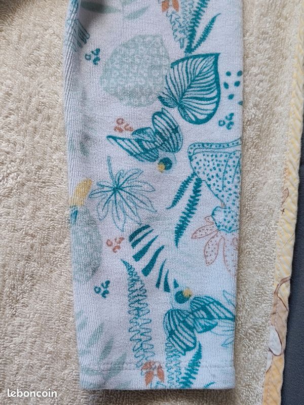 3 ans mixte pyjama velours Petit Beguin (image 5)