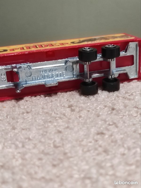 968V VINTAGE MAJORETTE 278 Camping Car Cirque Pinder 1:60 EUR 3,00