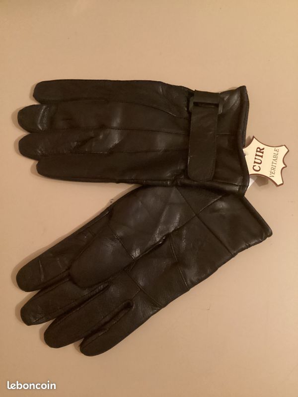Gant homme cuir NEUF (image 1)