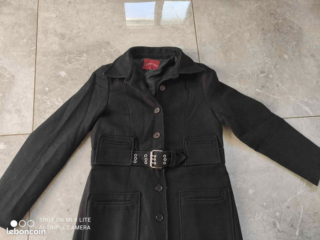 Trench Manteau Noir Jennyfer Vêtements Jennyfer St Eulalie Trench
