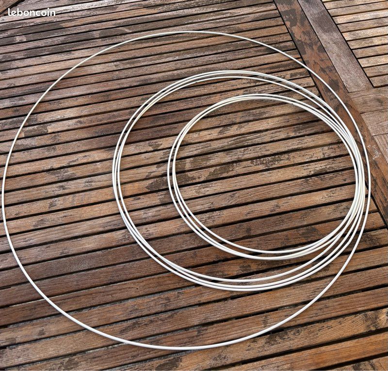 Lot 20 Anneaux Métal Dorés 7,6 Cm Macramé – Anneaux Solides Pour Attrape-Rêves, Bijoux & Déco Bricolage