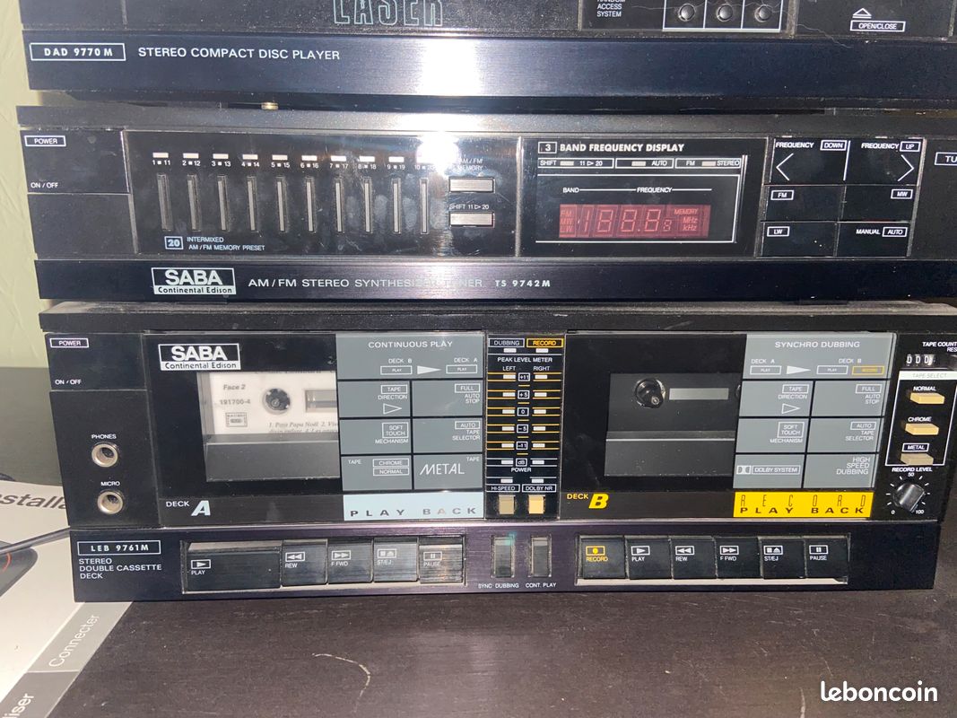 Chaine hifi vintage saba (image 3)