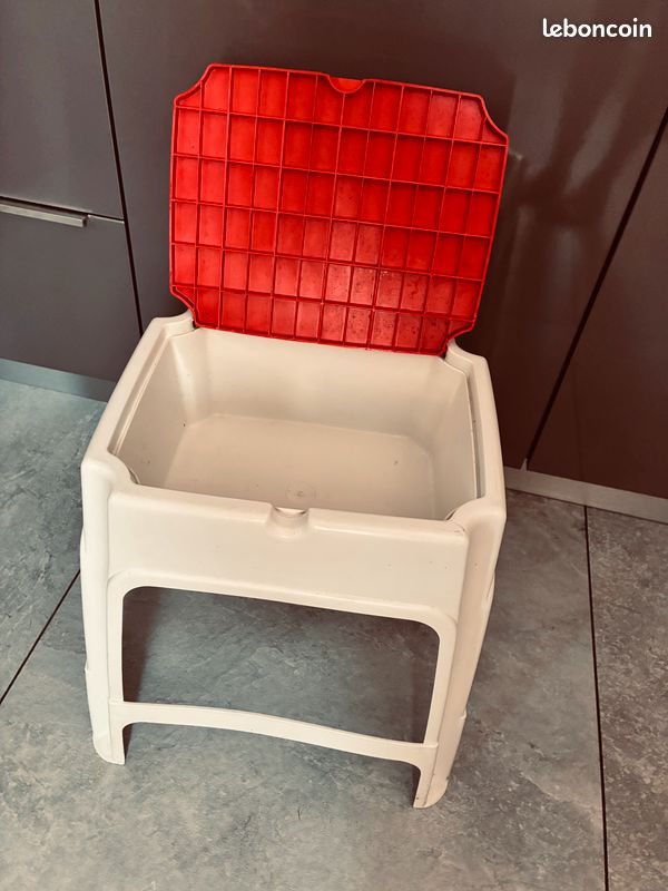 Bonne affaire, tabouret coffre vintage (image 5)