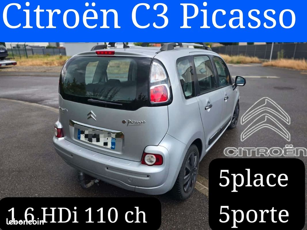 Citroën C3 Picasso 1.6 HDi 110 ch superbe état (image 2)