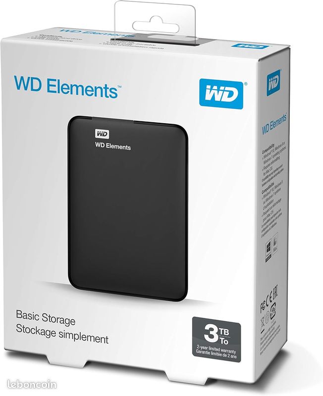 Disque dur externe 3To WD (image 1)