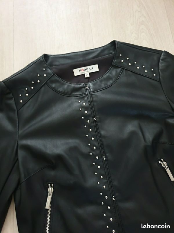 Veste Femme Morgan Noire - Taille M - Occasion Très Bon état