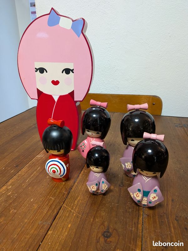 Figurines Poupées japonaises (image 1)