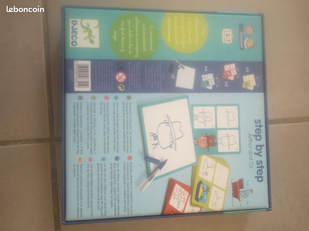Apprend à dessiner avec "Djeco" 4 /7 ans (image 2)