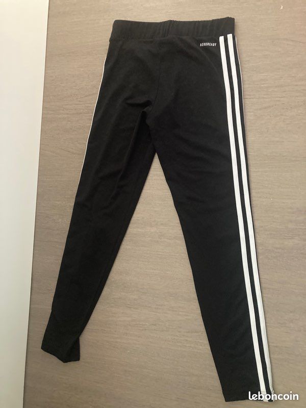 Legging noir adidas 11-12ans (image 4)