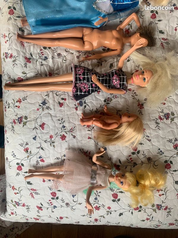 Lot Barbie poupées chevaux (image 6)