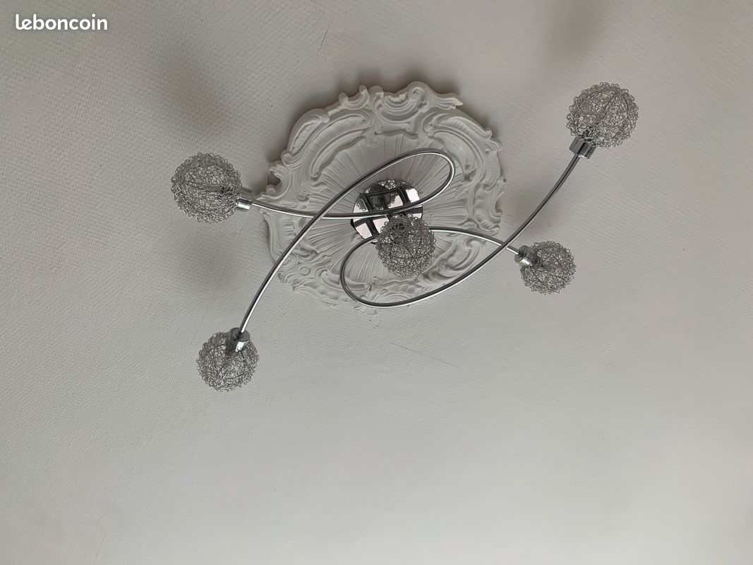 Plafonnier / Lustre moderne avec ampoules (image 2)